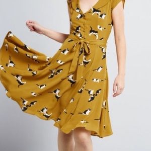 Cat Print Dress! ModCloth 🐱🐱🐱